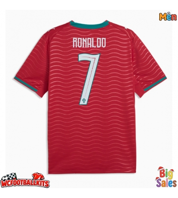 Portugal Cristiano Ronaldo #7 Replica Home Stadium Shirt World Cup 2026 Short Sleeve